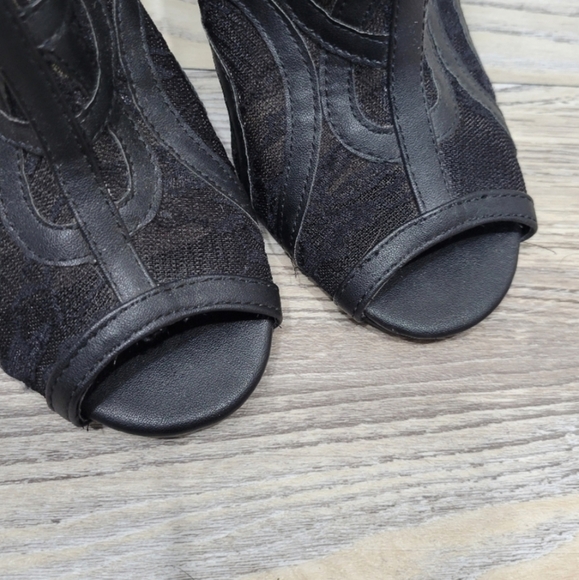 Lane Bryant Stilleto Boots Women's Size 9 black - Picture 5 of 12